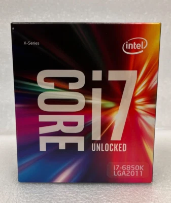 Intel Core i7-6850K 6-Core 3.6 GHz LGA 2011-V3 140W Desktop CPU Processor-NEW - Image 1 of 2