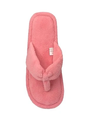 New Ladies' Fashion Terry Spa Thong Flip Flop House Slipper Comfort--"3024" - Image 1 of 3
