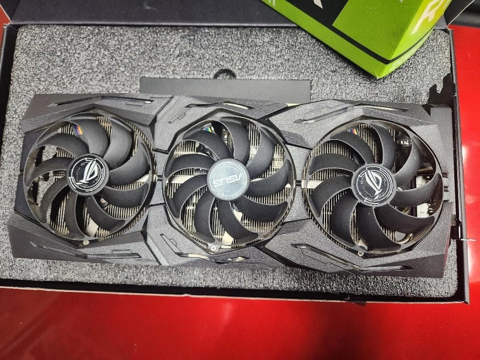 🔥 🔥 🔥 ASUS ROG STRIX GeForce RTX2080TI 0C 11G GAMING Video Card 🔥 🔥 🔥 - Image 1 of 4
