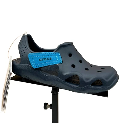 Crocs Swiftwater Little Boys Closed Toe Sandal Size 11 Navy Blue Water Friendly - Image 1 of 4