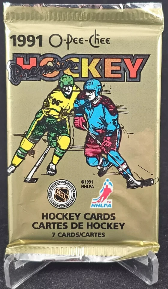 1990-1991 OPC O-PEE-CHEE PREMIER Hockey UNOPENED Pack