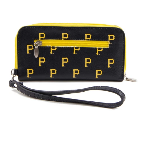 Women's Pittsburgh Pirates Zip-Around Wristlet Wallet Cover