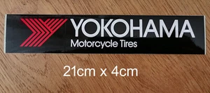 Sticker Aufkleber Yokohama Motorcycle Tire Pneu Motorrad 80er - 90er Jahre - Picture 1 of 1