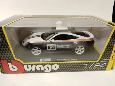 Burago BBurago Porsche 911 Dakar Rally 2023 1/24 18-28029 - Immagine 1 di 4