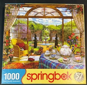 The Conservatory Dominic Davison 1000 pc 24" X 30" Springbok #33-10837 Puzzle - Picture 1 of 4