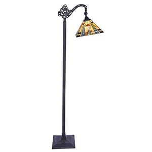 RADIANCE goods Mission 1 Light Reading Floor Lamp 11" Shade - Picture 1 of 4