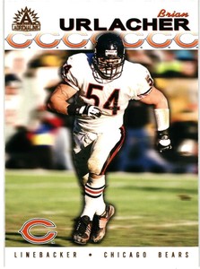 2002 Pacific Adrenaline Football Card #54 Brian Urlacher. RW.7@80