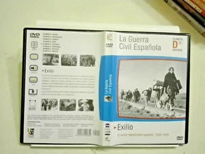 EL EXILIO, EL EXILIO REPUBLICANO ESPAÑOL LA GUERRA CIVIL ESPAÑOLA DVD - Imagen 1 de 2