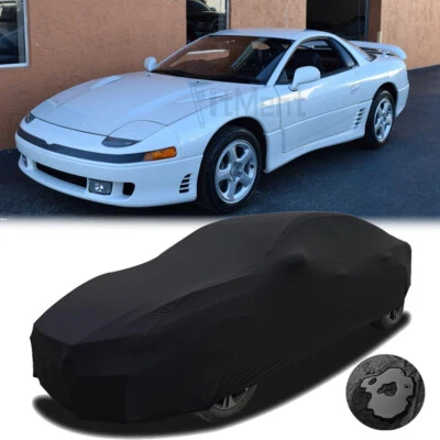 Cubierta de coche exterior impermeable al polvo negra personalizada para Mitsubishi 3000GT 1991-1999 Foto 1 de 4