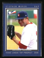 Stephen Marek 2008 Grandstand Arkansas Travelers #RHP Baseball Card