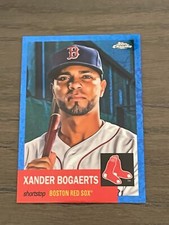 2022 Topps Chrome Platinum Blue Mini Diamond Refractor Xander Bogaerts #394 /199