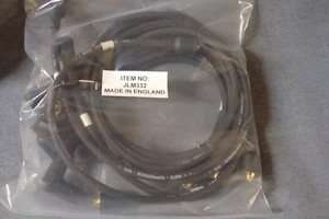 NEW JAGUAR E TYPE XKE XJ6 IGNITION LEAD SET MADE IN ENGLAND O.E. - Picture 1 of 1