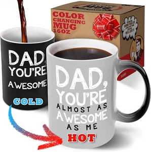 16oz - Awesome Dad Funny Unique Coffee Mug for Men - Picture 1 of 5