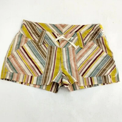 Pantalones Cortos Patagonia Para Mujer Talla 6 Agua Niña Multi Rayas 2” Entrepierna  Foto 1 de 4
