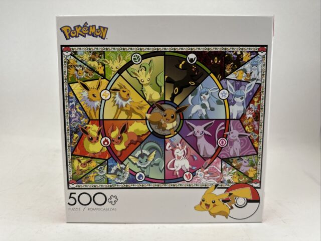 Buffalo Games Entertainment Pokemon Eevee Evolutions Frames 100 Pieces  Jigsaw Puzzle