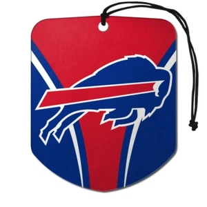 Buffalo Bills Lufterfrischer - 2er Pack NFL Shield Design - Bild 1 von 1