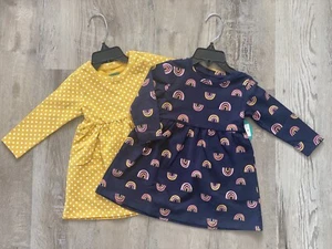 Baby Girls 2 Pack Dresses Mighty Goods - Size 6 Months NEW - Picture 1 of 5