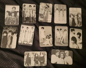 DIANA ROSS & THE SUPREMES 1986 MOTOWN RECORDS 12 PHOTO CARDS 24 PICTURES - Picture 1 of 1