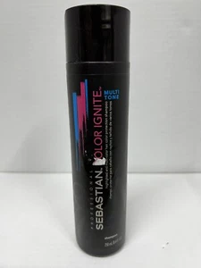 SEBASTIAN PROFESSIONAL COLOR IGNITE MULTI TONE SHAMPOO 8.4 OZ - Picture 1 of 1