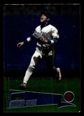 2000 Stadium Club Chrome  # 175 Sammy Sosa - Image 1 of 2