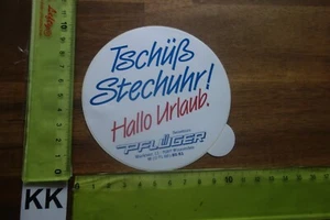 Alter Aufkleber Reiseveranstalter Reisebüro PFLÜGER REISEN Winnenden - Bild 1 von 2