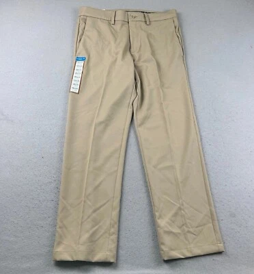 Haggar Pants Mens 33X30 Brown Straight Fit Leg Shirt Gripper Cool18 Pro NWT - Image 1 of 4