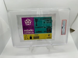 FIFA 1970 World Cup Uruguay 1 UdSSR 0 Quarterfinal Ticket PSA Good 2 - Bild 1 von 2