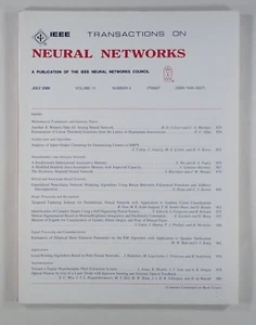 2000 IEEE NEURAL NETWORKS v11#4 machine learning FACE IDENTIFICATION clustering - Picture 1 of 2