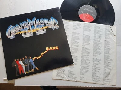 GRANDMASTER FLASH - Ba-Dop-Boom-Bang 1987 HIP HOP ELECTRO + lyric inner LP - Image 1 of 4