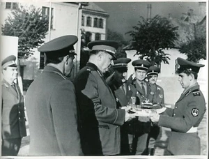 Real 1960s Photo Soviet Hero Marshal Ivan Yakubovsky Medals Uniform Large - Picture 1 of 2