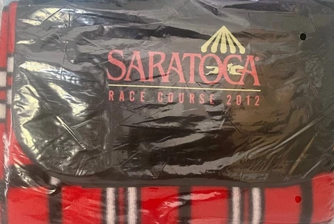 2012 Saratoga Race Track / Race Course Picnic Blanket - Brand New Cover