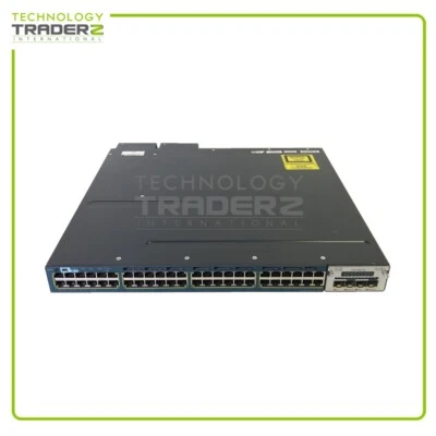 WS-C3560X-48PF-S V02 Cisco Catalyst 3560X 48-Port PoE Switch W / 1x C3KX-NM-10G - Image 1 of 2