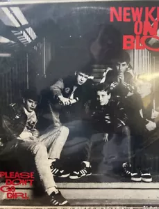 NEW KIDS ON THE BLOCK PLEASE DON'T GO GIRL / WHATCHA GONNA DO 45 7" VINYL PS - Picture 1 of 3