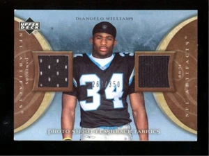 2007 UPPER DECK PHOTO SHOOT FLASHBACK FABRICS DEANGELO WILLIAMS 263/350 PSF-DW - Picture 1 of 2