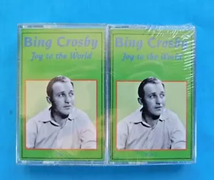 BING CROSBY NEW 2 CASSETTE TAPE SET ~ "JOY TO THE WORLD" 1997 ORG BROADCAST REC - Picture 1 of 3