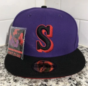 New Era HAT CLUB MLB Seattle Mariners 30th Anniversary 59FIFTY Fitted Hat 7 1/4 - Picture 1 of 5