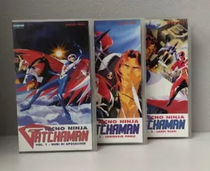 TECNO NINJA GATCHAMAN COMPLETA VHS LEGGERE DESCRIZIONE - Imagen 1 de 4