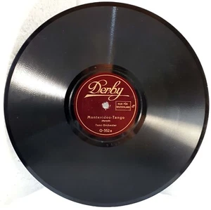 TANZ ORCHESTER Derby O-552 Die Natch Der Nächte CABARET Montevideo Tango 78 RPM - Picture 1 of 2