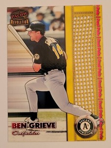 1998 Pacific Revolution Foul Pole #7 Ben Grieve - Oakland Athletics