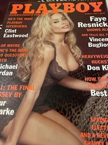 Play Boy Magazine March 1997 Jennifer Miriam & Faye Resnick - Bild 1 von 3