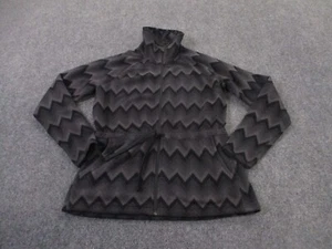 The North Face Jacket Womens M Zig Zag Outdoors Hiking Fleece Drawstring Waist - Picture 1 of 9