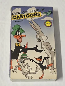 Over One Hour Of Cartoons Vol 2 1987 VHS Video New Sealed Free Shipping - Picture 1 of 2