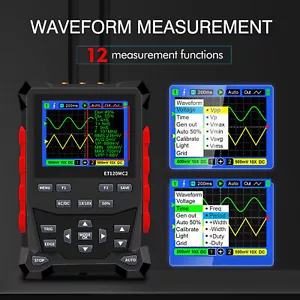 Digital Oscilloscope 500MSa/S Sampling Rate Handheld Oscilloscope With 1‑10X - Picture 1 of 24
