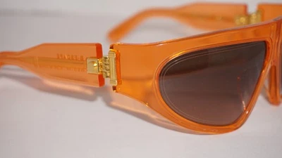 Nuevas gafas de sol BALMAIN B-ESCAPE naranja dorado marrón BPS 143D-62 62 12 113 Foto 1 de 4