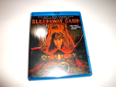 Sleepaway Camp   *Like New*   (Collector's Edition) (Blu-ray/DVD, 1983) Foto 1 de 3