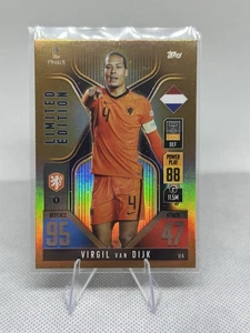 2022 Topps Match Attax Road To UEFA Nations League Finals Virgil Van Dijk - LE6 - Bild 1 von 2