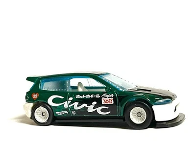 Hot Wheels New Super Treasure Hunt Honda Drag Civic Custom Rdm Parts Un-Spun - Image 1 of 4