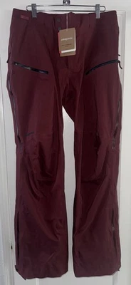 PATAGONIA Stormstride Men’s Pants #29985 Sequoia Red MEDIUM M Ski $449+ BNWT!!! - Image 1 of 4