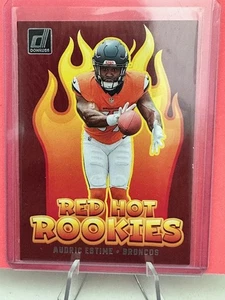 2024 Donruss #RHR-AEE Audric Estime Red Hot Rookies - Picture 1 of 2