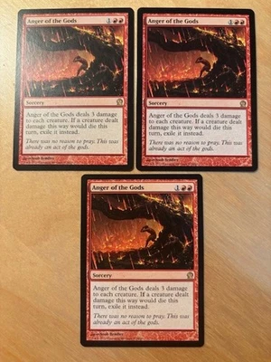 Magic the Gathering MTG 1x Anger of the Gods Theros LP - Image 1 of 2